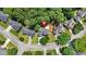 Aerial view of the home, highlighting its location in a lush, green neighborhood at 3059 Brookgreen Trl, Lawrenceville, GA 30043