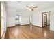 Bedroom with wood floors at 4214 Fiddlers Bnd, Loganville, GA 30052