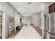 Bright living space showcases an open layout connecting the kitchen, dining, and living areas at 1055 Piedmont Ne Ave # 106, Atlanta, GA 30309