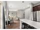 Inviting living space showcases an open layout connecting the kitchen, dining, and living areas at 1055 Piedmont Ne Ave # 106, Atlanta, GA 30309