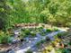 Backyard garden area featuring gravel paths and lush foliage at 4853 Carlene Sw Way, Lilburn, GA 30047
