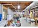 Utility basement featuring an unfinished look, offering a practical space for storage and home maintenance tasks at 4853 Carlene Sw Way, Lilburn, GA 30047