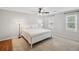 Bright bedroom with neutral paint, carpet floors and natural light at 3220 Casteel Rd, Marietta, GA 30062