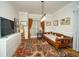 Bright bedroom with a unique bed, hardwood floors, and lots of natural light from the window at 2521 Wood Creek Ct, Dacula, GA 30019