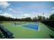 Well-maintained tennis courts providing an opportunity for recreational sports and exercise in the community at 2521 Wood Creek Ct, Dacula, GA 30019