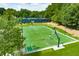Overhead view of basketball court located in a common recreation area at 2934 Mill Grove Ter, Dacula, GA 30019