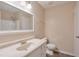 Bathroom features white vanity, toilet, and shower at 3812 Clare Ct, Duluth, GA 30096