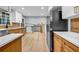 Modern kitchen with stainless steel appliances and white countertops at 4260 Bonaparte Dr, Tucker, GA 30084