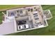 Spacious one-story house layout showcasing an open-concept kitchen, dining, living area, bedrooms, and garage at 511 Casanova Se St, Atlanta, GA 30315