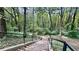 Lush greenery surrounds a path with stairs and handrails, inviting residents to explore nature at 511 Casanova Se St, Atlanta, GA 30315
