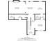 Main level floor plan showcasing the kitchen, living room, and dining room layout at 31 Village Trce, Rydal, GA 30171