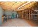 Unfinished basement ready for customization, plumbing and electrical is already installed at 6865 Cowan Mill Rd, Winston, GA 30187