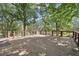 Spacious wood deck overlooking a lush backyard, perfect for outdoor gatherings and enjoying nature at 3657 Linda Dr, Loganville, GA 30052