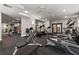 Community gym with treadmills, elliptical, bikes, weights, and mirrors for staying in shape without leaving home at 800 Peachtree Ne St # 8612, Atlanta, GA 30308