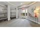 Inviting entrance lobby with columns, stylish seating, and decorative lighting at 800 Peachtree Ne St # 8612, Atlanta, GA 30308