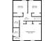 View the second floor layout showcasing bedrooms, bathrooms, and a spacious primary suite at 2090 Rocky Mill Drive, Lawrenceville, GA 30044