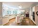 Spacious kitchen featuring granite countertops, white cabinetry, and stainless appliances at 1620 Silverleaf Way, Alpharetta, GA 30005