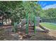 Playground with play equipment offers active lifestyle within the community near the tennis court at 1620 Silverleaf Way, Alpharetta, GA 30005