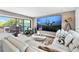 Elegant living room with a sleek entertainment system and comfortable seating that invites relaxation at 1049 Brandsford Nw St # 27-01, Atlanta, GA 30318