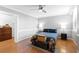 Spacious bedroom with hardwood floors, ceiling fan and large windows at 2965 Pharr Court South Nw # 817, Atlanta, GA 30305