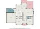 Detailed floor plan showcasing the home's layout and room dimensions at 1884 Whitehawk Ct, Lawrenceville, GA 30043