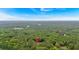 Aerial view showing the location of the house in a forested area at 3088 Hiram Sudie Road, Hiram, GA 30141