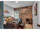 This bedroom boasts comic wallpaper, a window for natural light, and decor adding a unique style to the room at 3088 Hiram Sudie Road, Hiram, GA 30141