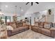 Cozy living room with comfortable seating, perfect for relaxation and entertaining at 3088 Hiram Sudie Road, Hiram, GA 30141