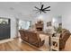 Inviting living room features a cozy fireplace and comfortable seating arrangements at 3088 Hiram Sudie Road, Hiram, GA 30141