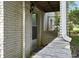 The entrance has brick detail and is protected by a covered porch at 3835 Clearwater Dr, Atlanta, GA 30349