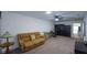 Living room with carpet, office area and ceiling fan at 188 Macedonia Rd, White, GA 30184