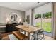 Modern dining room with slider door, stylish decor, and bright natural light at 1911 Colestock Se Ave, Conyers, GA 30094