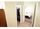 Hallway view with closet and bedroom entrances at 414 Norton Xing, Woodstock, GA 30188