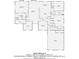 Detailed floor plan showcasing the layout of the home, including bedrooms, kitchen, and living spaces at 4829 Moon Rd, Powder Springs, GA 30127