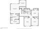 Second floor layout includes primary bedrooms, bathrooms, and closets, providing a functional and spacious living area at 9744 Spyglass Dr, Villa Rica, GA 30180
