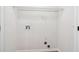 Empty laundry room ready for appliances at 9744 Spyglass Dr, Villa Rica, GA 30180