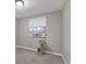 Bedroom with neutral tones, window, and closet at 1066 Wedgewood Ln, Tucker, GA 30084