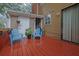 Relaxing patio enhanced by outdoor seating and wood flooring at 1066 Wedgewood Ln, Tucker, GA 30084
