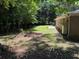 A spacious backyard with lush greenery and mature trees at 2990 Piedmont Dr, Marietta, GA 30066