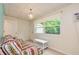 Cozy bedroom with a large window, allowing plenty of natural light into this comfortable retreat at 130 Brooklet Way, Brooks, GA 30205