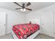 Cozy bedroom with neutral paint, large windows, and plush carpeting at 895 Garnet Dr, Acworth, GA 30101