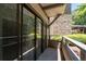 Charming balcony ideal for enjoying outdoor living with peaceful green surroundings at 1120 Highland Bluff Se Dr, Atlanta, GA 30339