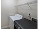 Convenient laundry room with modern washer and dryer at 2189 Executive Dr, Duluth, GA 30096