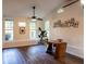 An airy office space featuring a modern desk, ample natural light, and stylish decor at 3790 Village Sw Dr, Atlanta, GA 30331
