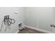 Unfinished laundry room with connections for washer and dryer at 382 Mulberry Se Row, Atlanta, GA 30354
