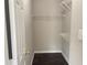 The closet has built-in shelves for storage at 5465 Twin Lakes Dr, College Park, GA 30349