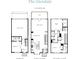 Detailed floorplan showcasing the layout of the Glendale home, including the garage, bedrooms, and living spaces at 629 Silva St # 128, Cumming, GA 30040