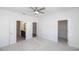 Spacious main bedroom leading into the en-suite bathroom and walk-in closet at 629 Silva St # 128, Cumming, GA 30040
