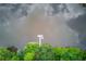 Aerial view of lake featuring a dock at 4035 Starwood Dr, Cumming, GA 30028