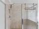 Updated tile shower with glass doors at 4035 Starwood Dr, Cumming, GA 30028